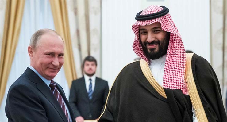 Tổng thống Putin và Thái tử Mohammed bin Salman