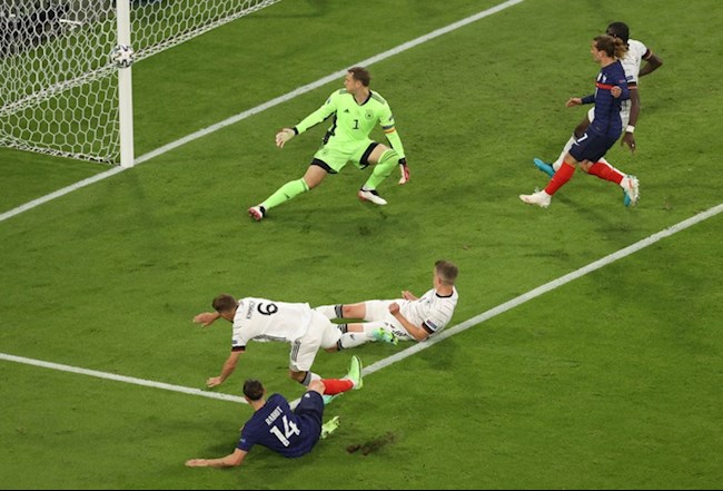 Trực tiếp Pháp vs Đức