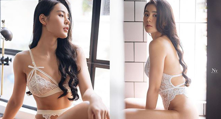 Điêu “đứng” vòng 3 cực khủng 90-62-96cm của Hot Girl Phương Trang