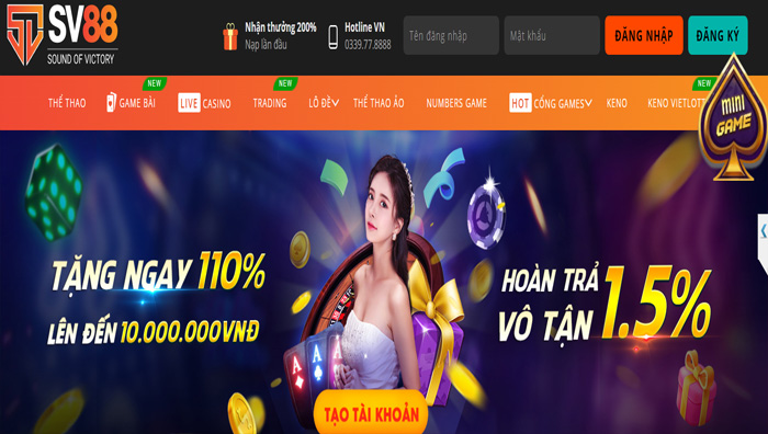 Khuyến mãi nhà cái SV88