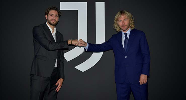 Phó chủ tịch Pavel Nedved chào đón Locatelli