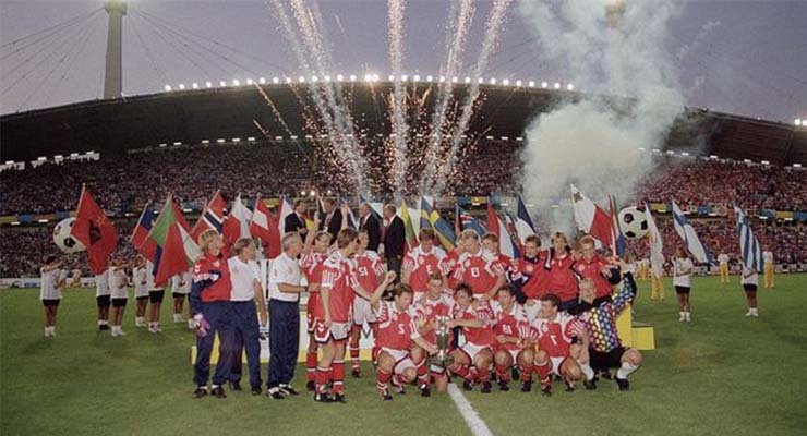 Một kỷ niệm nho nhỏ khi Đan Mạch vô địch Euro 1992.