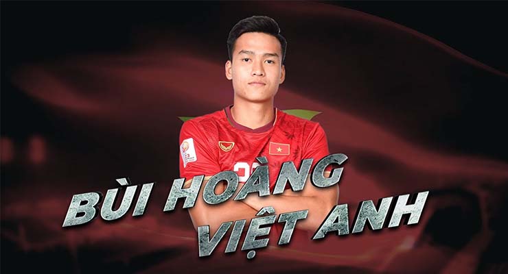 Bùi Hoàng Việt Anh chính là chủ nhân của danh hiệu Cầu thủ trẻ xuất sắc nhất 2020