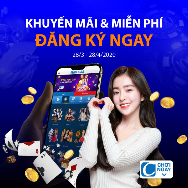 Event khuyến mãi CMD368 không lo tiền cược