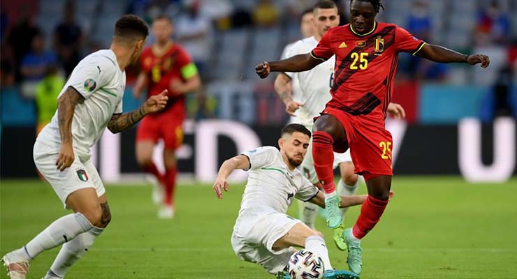 Jorginho đã trở thành một cầu thủ Ý luôn cần mẫn trong việc giải quyết các đối thủ trong suốt Cúp châu Âu năm nay