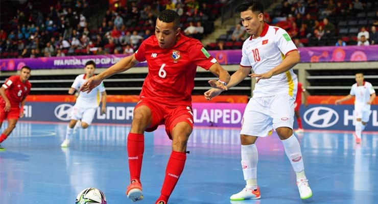 ĐT Futsal Việt Nam đang tạm thời dẫn trước Panama