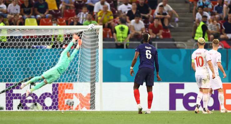 Pogba tạo siêu phẩm cho Pháp