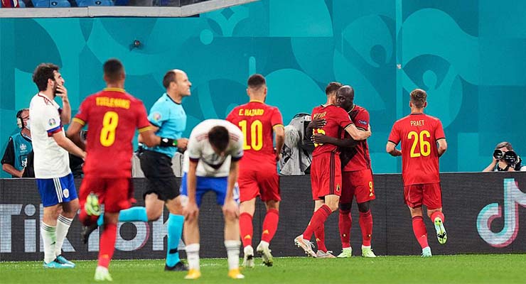 Lukaku nâng tỉ số 3-0 cho Bỉ