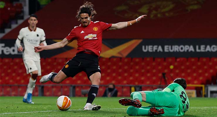 Cavani đang thi đấu rất nhiệt huyết và mạnh mẽ tại Man Utd