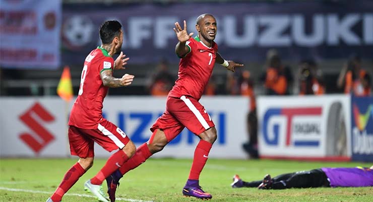 Việt Nam từng thua Indonesia 3-4 tại AFF Cup 2016 sau 2 lượt trận ở bán kết