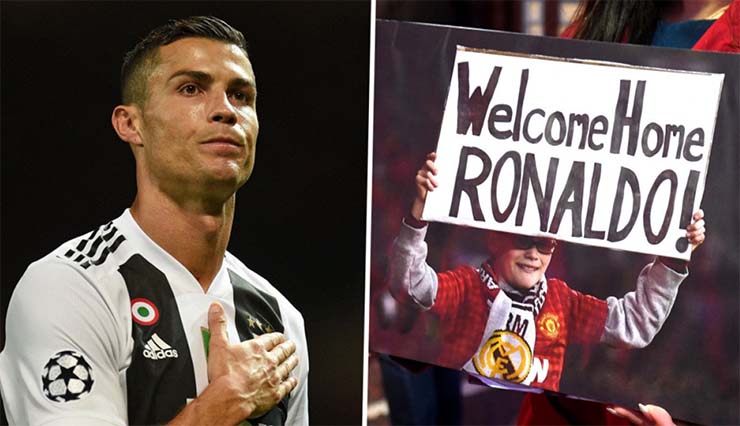 Ronaldo chính thức trở lại Man Utd sau 12 năm ra đi