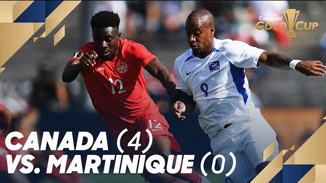Kết quả trận đấu Canada vs Martinique
