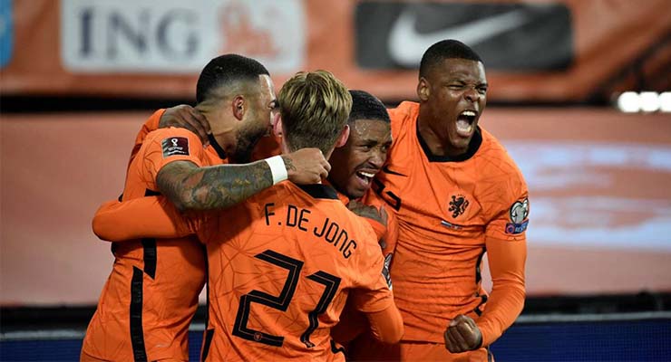 Hà Lan trở thành ĐT thứ 11 vượt qua vòng loại World Cup 2022