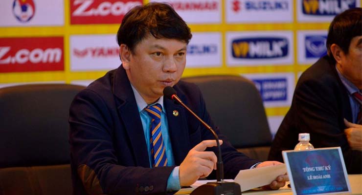 TTK Lê Hoài Anh lên kế hoạch tổ chức thi đấu sân nhà cho tuyển Việt Nam