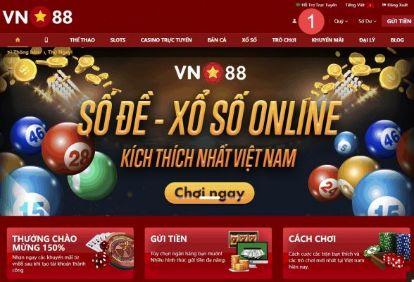 Giao diện VN88