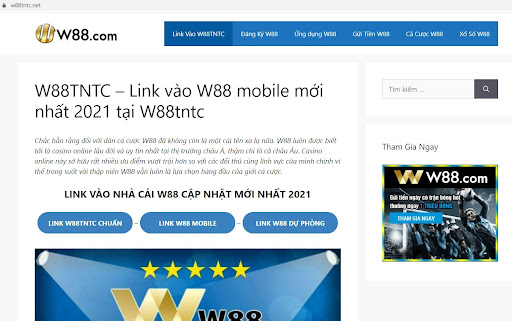Giới thiệu về trang web W88TNTC