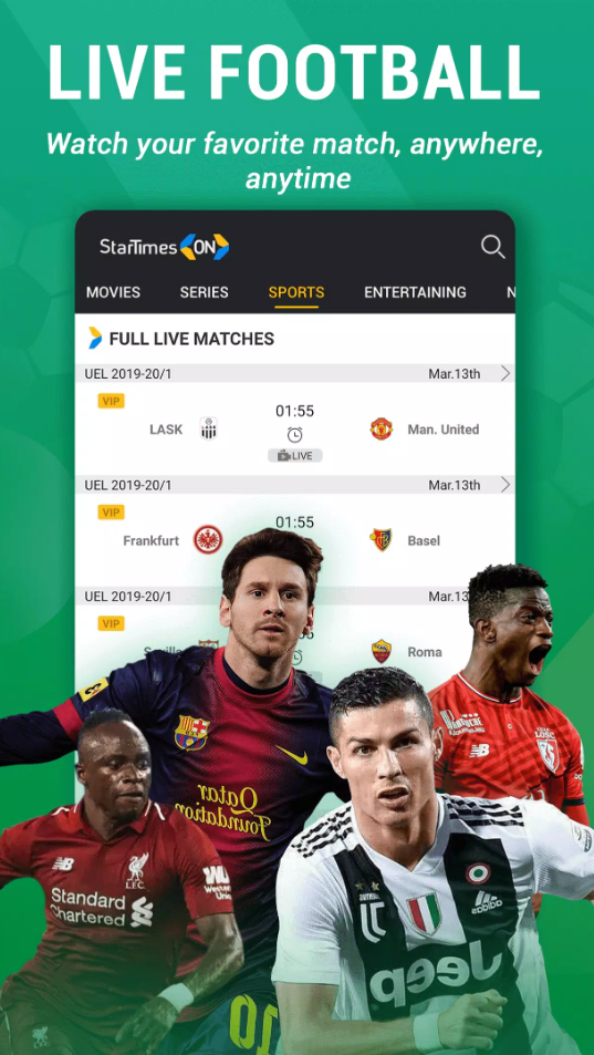StarTimes – Live TV & Football Match
