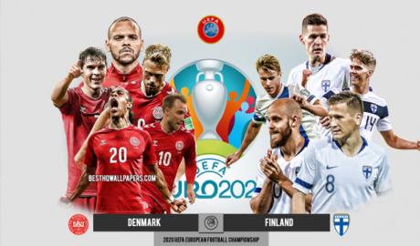 Trực tiếp Đan Mạch vs Phần Lan 23h00 ngày 12/6
