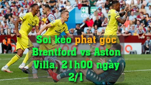 Soi kèo phạt góc Brentford vs Aston Villa, 21h00 ngày 2/1/2022