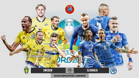 Lịch sử đối đầu Thuỵ Điển vs Slovakia bảng E Euro 2020: Cờ về tay Thuỵ Điển