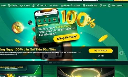 Khuyến mãi V9Bet: Hoàn trả 0,85% khi chơi Casino